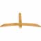 Ekena Millwork Bellingham Rough Sawn Timber Gable Bracket, Western Red Cedar, 60"W x 30"H x 2"D x 4"F, 12/12 Pitch GBW060X30X0204BEL00RWR - alternate 5